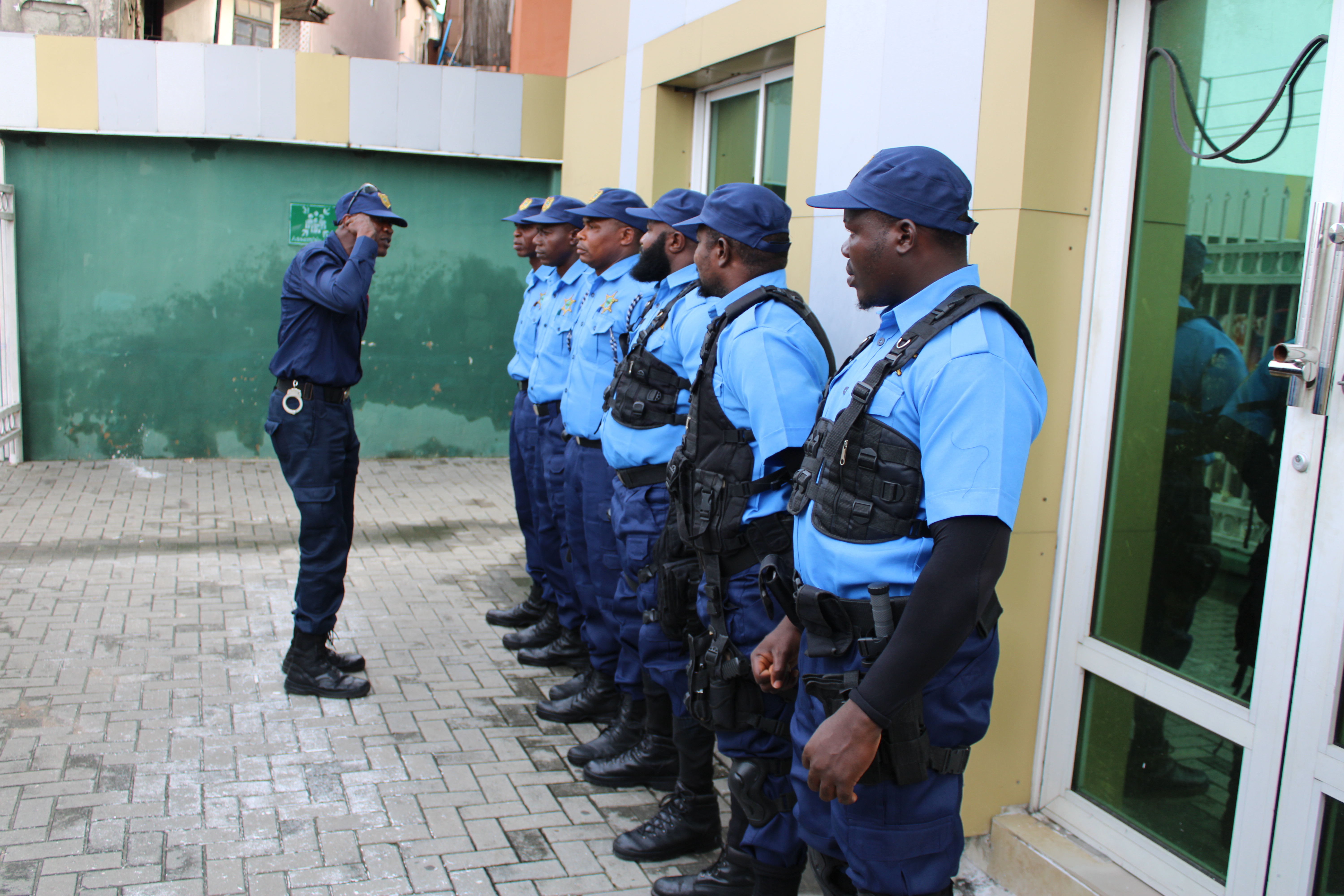CCTV monitoring room